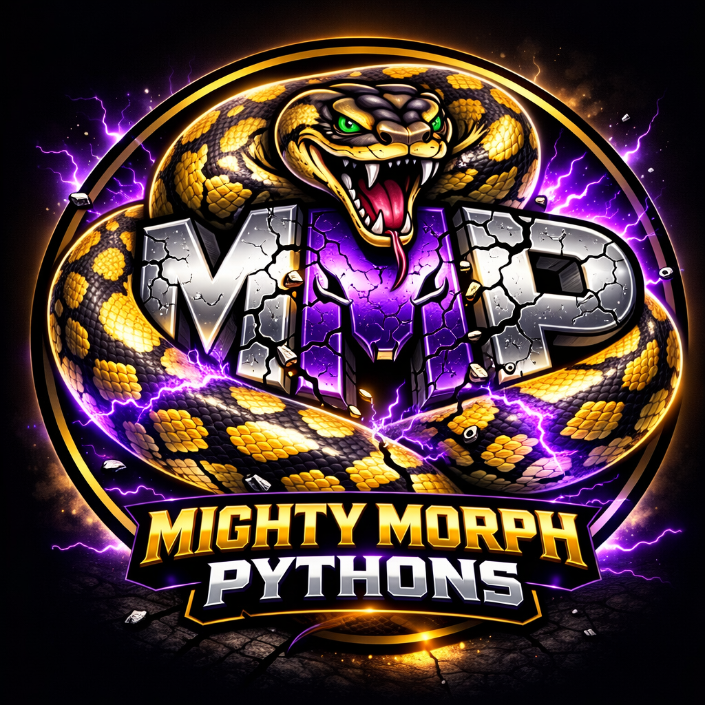 Mighty Morph Pythons logo