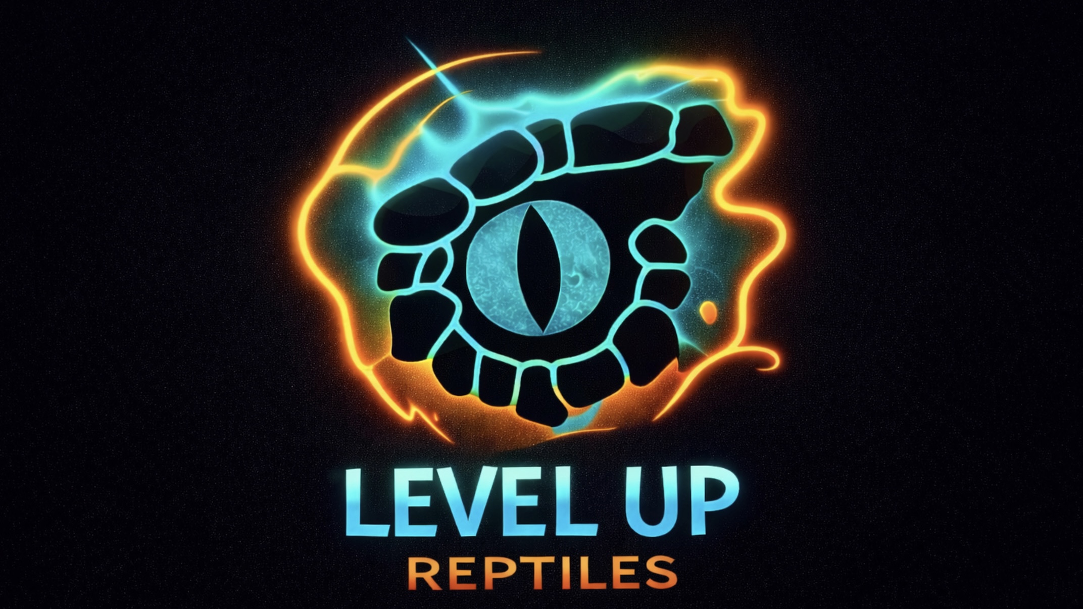 Level Up Reptiles logo