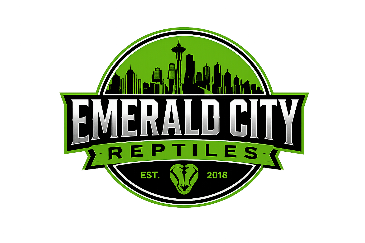 Emerald City Reptiles logo