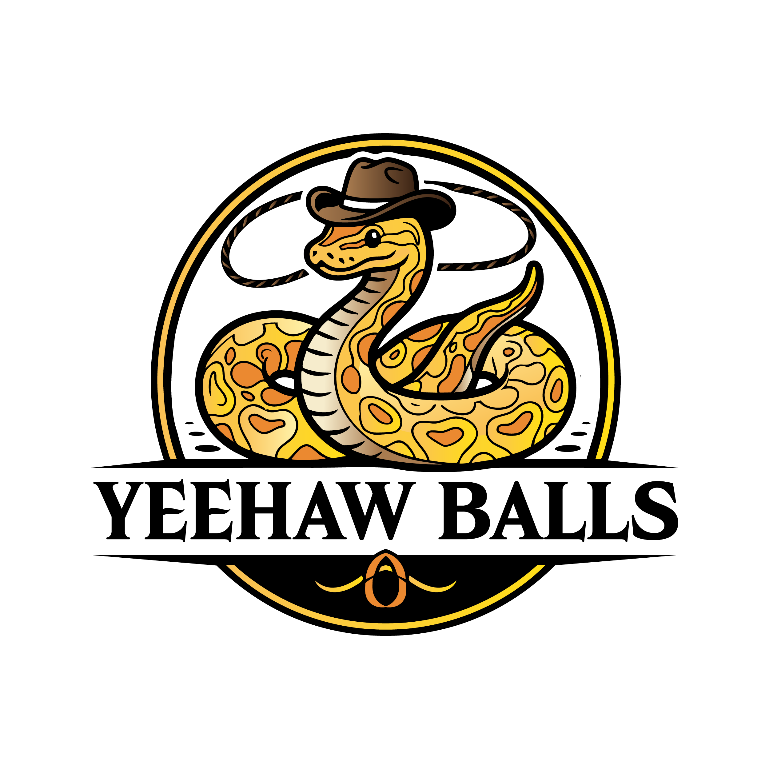 Yeehaw Balls logo